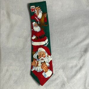 Hallmark Festive Santa Claus Necktie